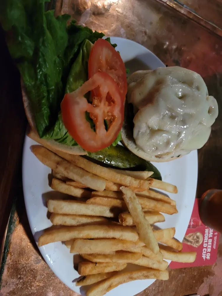 Cheeseburger and Fries