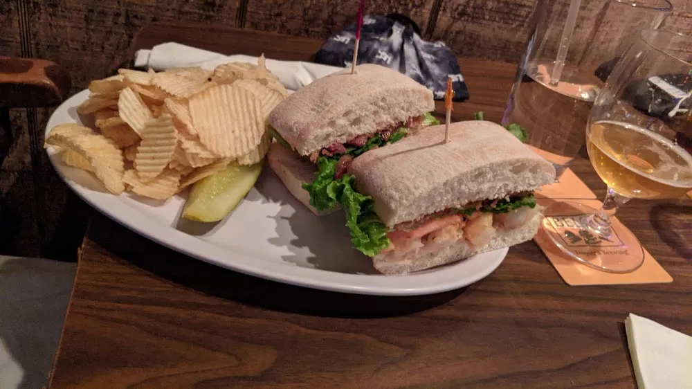 Old Bay Shrimp Sandwich